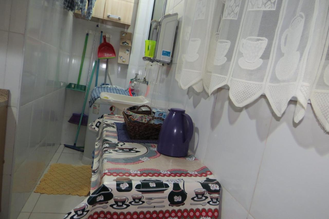 Apartamento Na Praia 프라이아 그란데 외부 사진