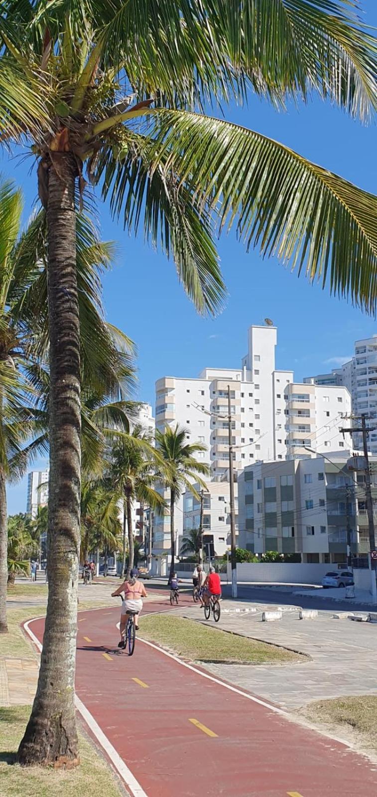 Apartamento Na Praia 프라이아 그란데 외부 사진